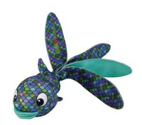Hundespielzeug KONG® Wubba™ Finz, blau 37 cm