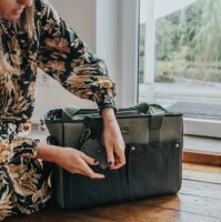 HUNTER Tragetasche Madison, khaki, 40 x 20 x 30 cm