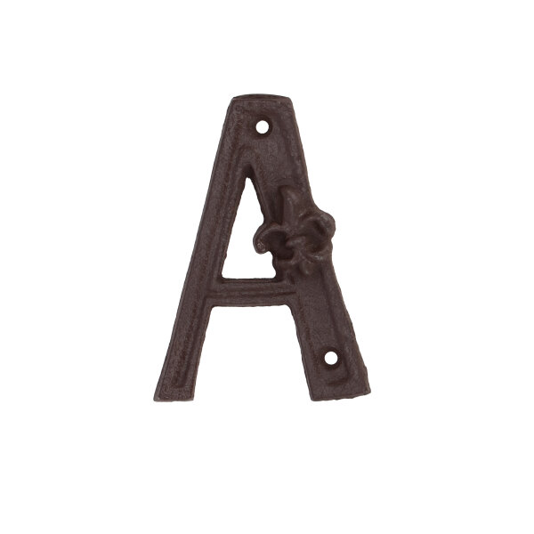 ESSCHERT DESIGN Hausnummer Zusatz aus Gusseisen