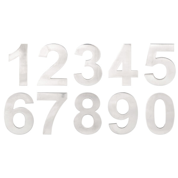 ESSCHERT DESIGN Hausnummern aus Edelstahl
