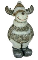 Weihnachtsdekoration Elch Höhe ca. 18,5 cm