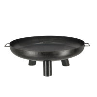 ESSCHERT DESIGN Feuerschale aus Stahl, schwarz