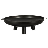 ESSCHERT DESIGN Feuerschale aus Stahl, schwarz