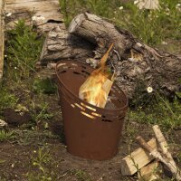 ESSCHERT DESIGN Feuereimer "Streifen"