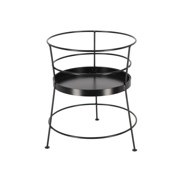 ESSCHERT DESIGN Feuerkorb für Schwedenfeuer, schwarz