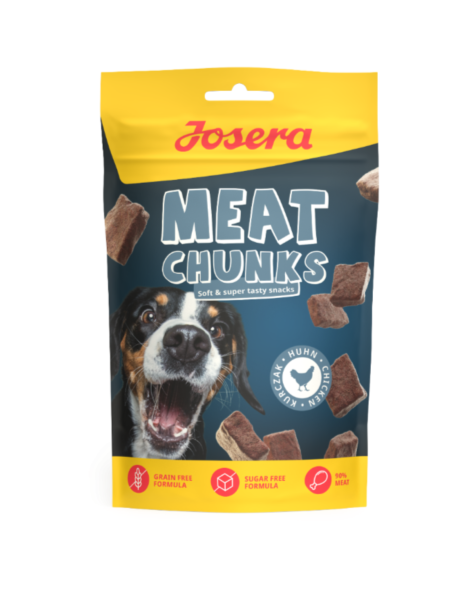 Hunde - Snack JOSERA Meat Chunks Chicken, 70 g