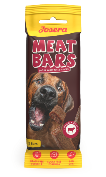 Hunde - Leckerli JOSERA Meat Bars Beef, 40 g