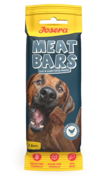 Hunde - Leckerli JOSERA Meat Bars Chicken, 40 g