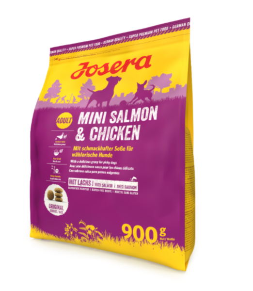 Hunde - Trockenfutter JOSERA Mini Salmon & Chicken, 900 g