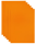 Papicolor Papier A4 orange 105gr-CV 12 Blatt
