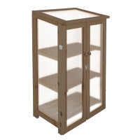 ESSCHERT DESIGN Gewächshaus aus Kiefernholz, braun
