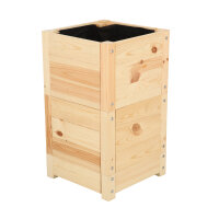 ESSCHERT DESIGN Wurmkomposter aus Kiefernholz