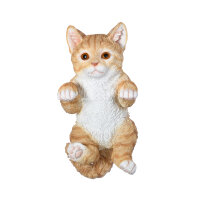 ESSCHERT DESIGN Zaunhänger " Katze", rot -...