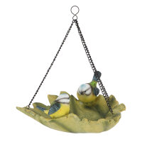 ESSCHERT DESIGN Hängendes Vogelbad in Blattform,...