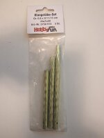Hobbyfun Klangstäbe-Set Gr. 0,8 x 9/11/13 cm Alu...