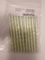 Hobbyfun Klangstäbe  Gr. 0,8 x11 cm hohl lind-silber...