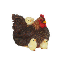 ESSCHERT DESIGN Deko - Figur Liegendes Huhn mit...