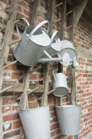 ESSCHERT DESIGN Altzink-Eimer, 9,5 L