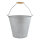 ESSCHERT DESIGN Altzink-Eimer, 9,5 L