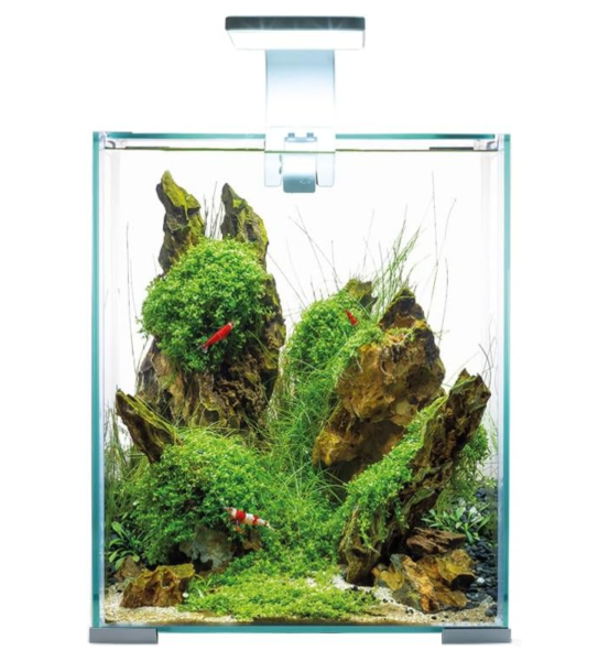 AQUAEL Nano-Aquarium "Shrimp Set Day & Night", 20 L, weiß
