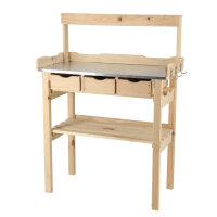 ESSCHERT DESIGN Pflanztisch mit Ablage