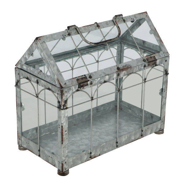 ESSCHERT DESIGN Gewächshaus mit verschließbarem Deckel