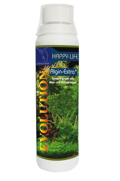 HAPPY-LIFE Algin Extra - Speziell gegen alle Blau- und Schmieralgen, 250 ml