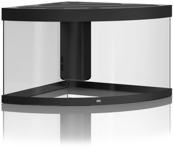 JUWEL Aquarium Trigon 350 inkl. LED-Beleuchtung, Pumpe, Filter und Heizer, schwarz