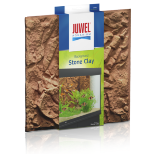 JUWEL Aquarium - Rückwand "Stone Clay", 60 x 55 x 3 cm