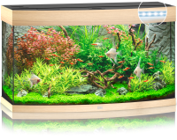JUWEL Aquarium Vision 180 inkl. LED-Beleuchtung, Pumpe, Filter und Heizer, helles Holz