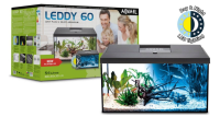 AQUAEL Aquarium - Set Leddy 60 Day & Night 2.0, schwarz