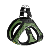 HUNTER Hunde-Geschirr Hilo Comfort, M-L, lindgrün
