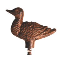 ESSCHERT DESIGN Spiral-Pflanzstäbe aus Gusseisen, braun, 125 cm