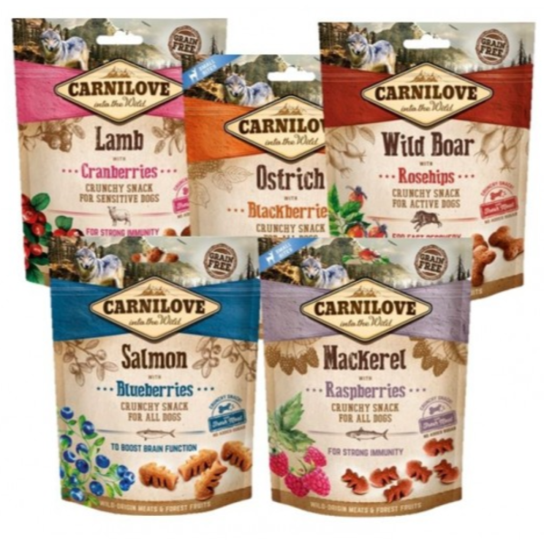 Hunde - Snacks CARNILOVE Crunchy Snacks, 200 g