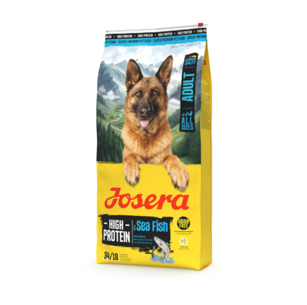 Hunde - Trockenfutter JOSERA High Protein Sea Fish, 12,5 kg