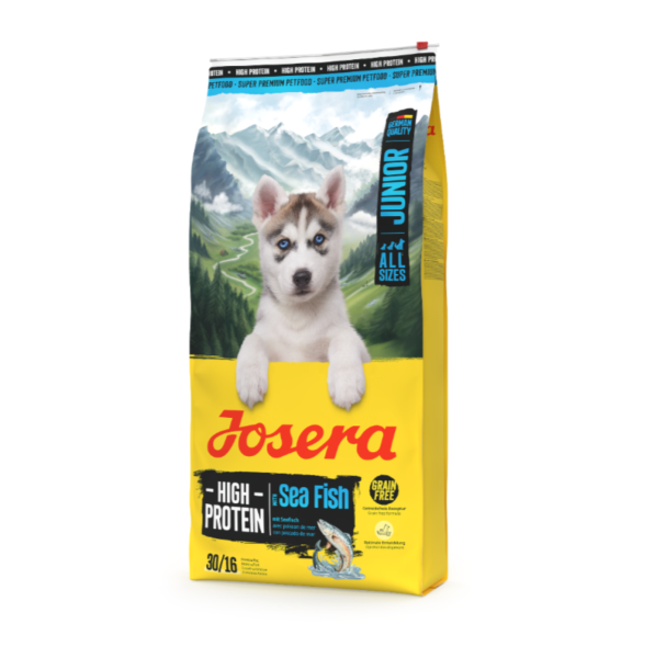 Hunde - Trockenfutter JOSERA High Protein Junior Sea Fish, 12,5 kg