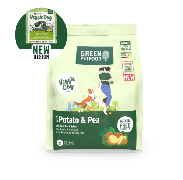 Hunde - Trockenfutter GREEN PETFOOD Veggie Dog mit Kartoffel & Erbse