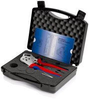 KNIPEX  Vierdornpresszange, digital m.2K-Hüllen