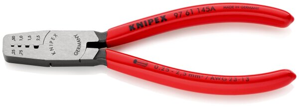 KNIPEX  Crimpzange fuer Aderendhuelsen