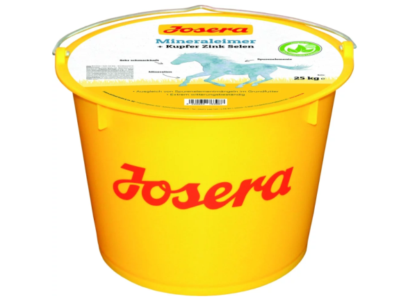 Pferde - Ergänzungsfutter JOSERA Mineraleimer, 25 kg
