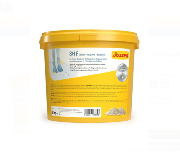 JOSERA SHF Stall-Hygiene-Frische – Biologisches Hygienemittel für Pferdeboxen