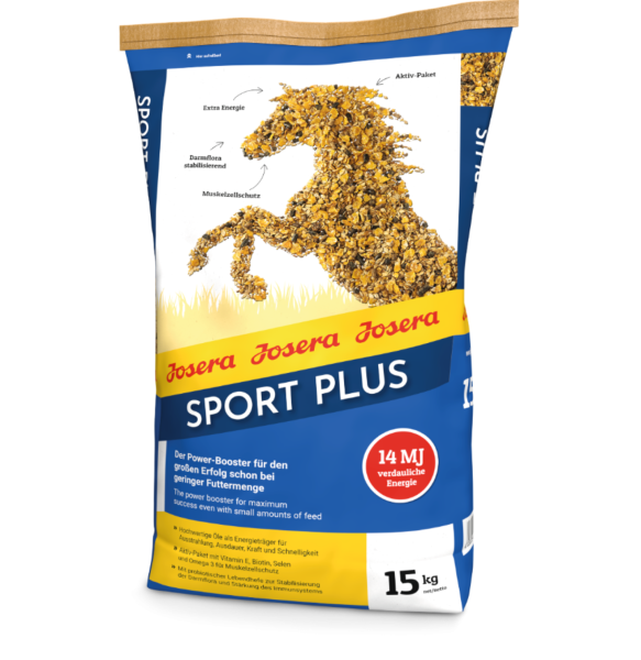 Pferde - Ergänzungsfutter JOSERA Sport Plus, 15 kg