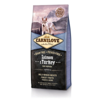 Hunde - Trockenfutter CARNILOVE Puppy Salmon & Turkey