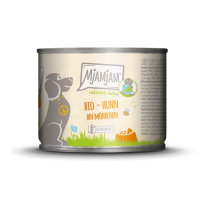 Hunde - Nassfutter MjAMjAM Adult BIO Huhn an Möhrchen