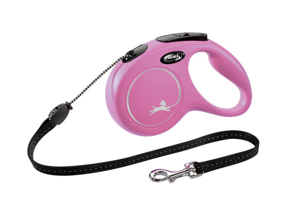 FLEXI New Classic, pink, M, 5 m