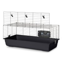 NOBBY  Nagerheim "AMBIENTE 100", hellgrau od. schwarz, 100 x 50 x 43 cm