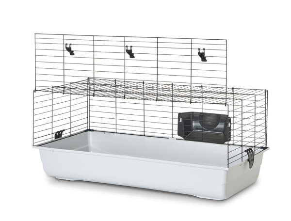 NOBBY  Nagerheim "AMBIENTE 120", hellgrau, 118 x 64,5 x 43 cm