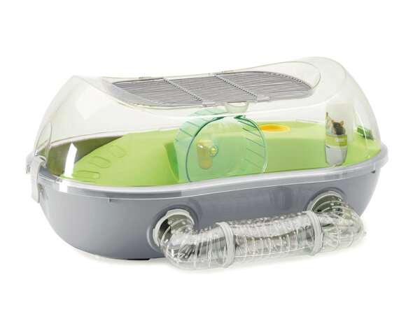 NOBBY  Hamsterheim "SPELOS XL METRO", grau, 59 x 37 x 26 cm