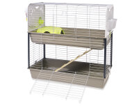 NOBBY  Nagerheim "Caesar 3 Double", grau, 100 x 50 x 97 cm