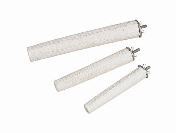 NOBBY  Mineral Stones Sitzstange, weiß, 12,5 cm